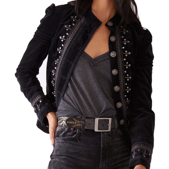 Free People Jackets & Blazers - Free People Maven Pintuck Jacket